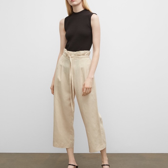 Anreannah Wide Leg Pants - New With Tags - NEVER WORN - Cashew
